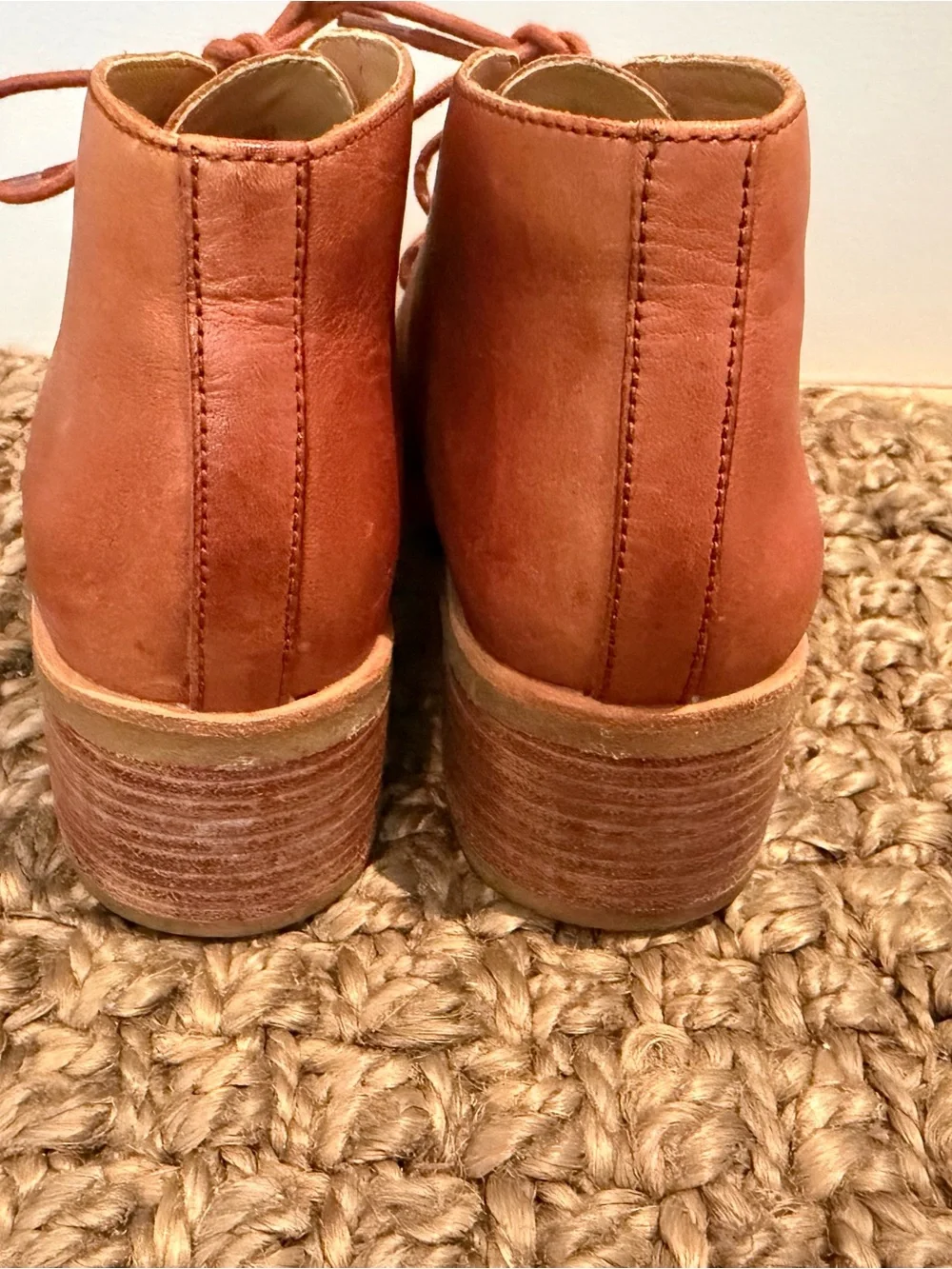 Clarks Original Lace -Up Leather Fun Funky Booties